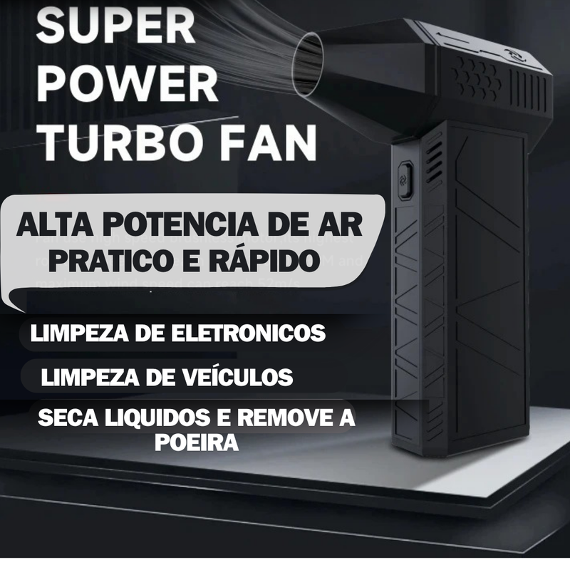 Soprador de Ar Portátil Turbo