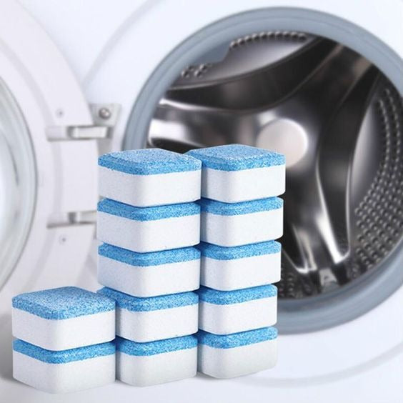 Pastilhas para Limpeza Máquinas de Lavar Roupas (COMPRE 5 E LEVE 10 UNIDADES)