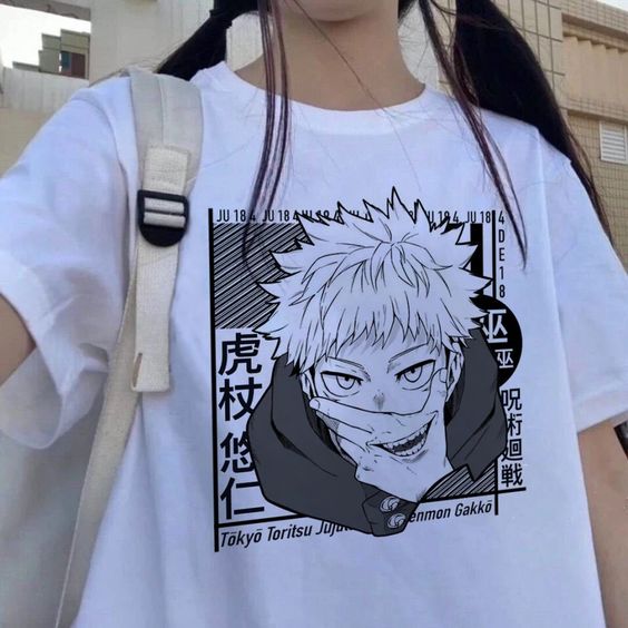 Camiseta Jujutsu kaisen Feminina itadori